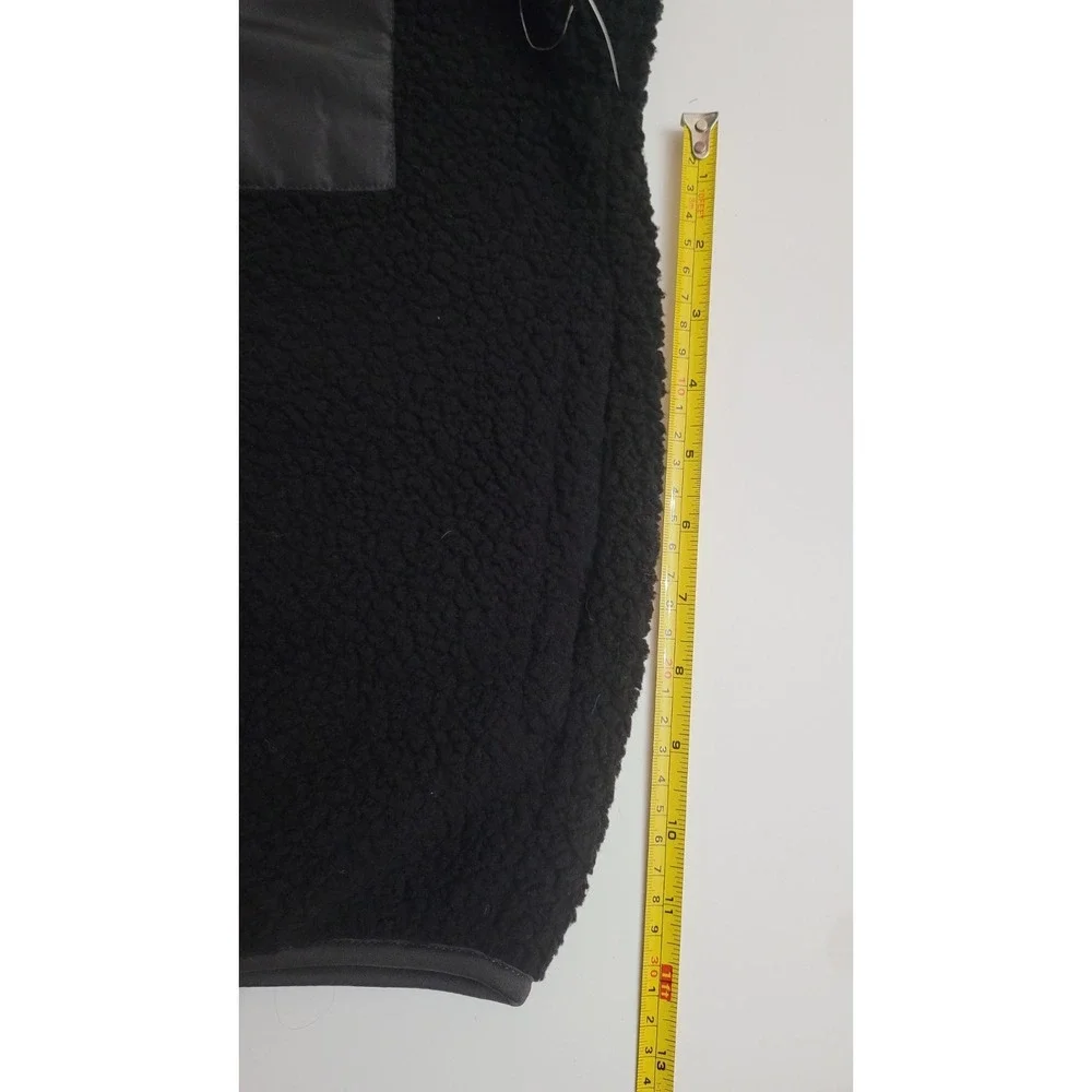 Old Navy Girls/Boy Fleece Full Zip Jacket‎ Black Long Sleeve Coat Size L (10-12)